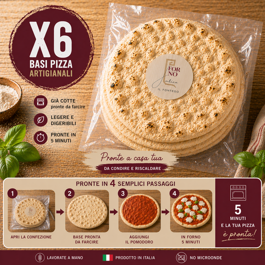 Box Famiglia – 6 basi pizza