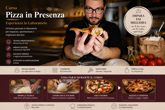 Corso Pizza in Laboratorio – Mani in Pasta, Risultati Veri