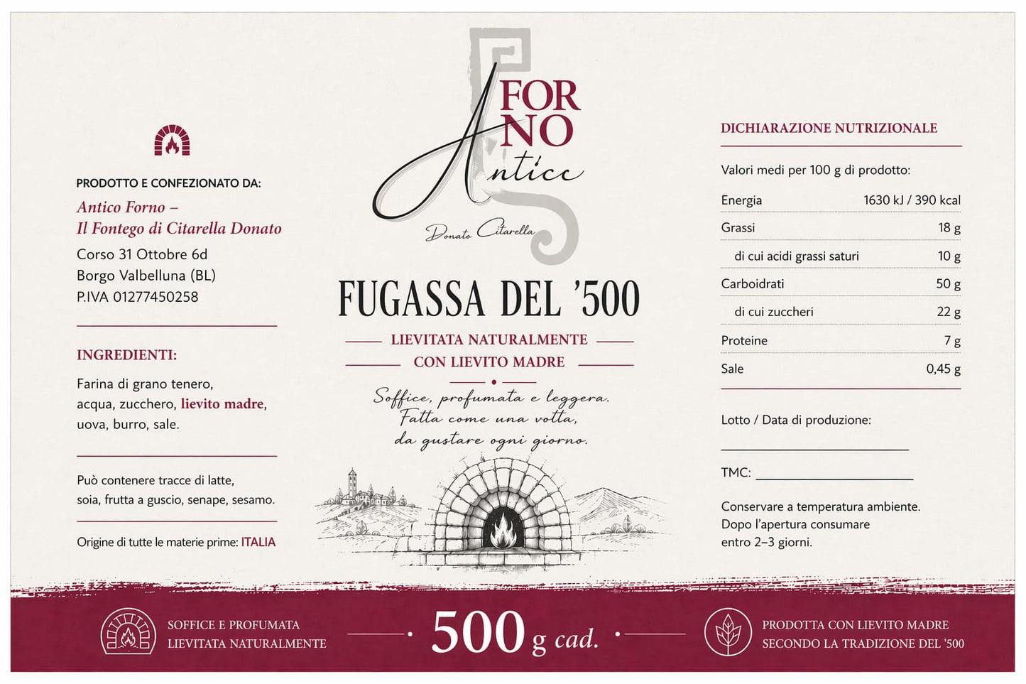 Box Forno X6 – 6 Basi Pizza + Fugassa